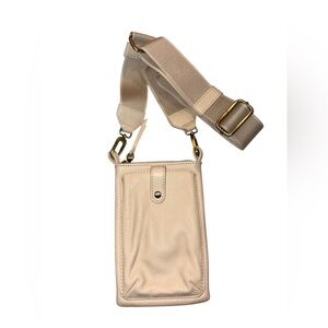 Hobo - Cass Phone Crossbody Phone Cream Soft Supple Leather